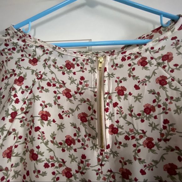 Papermoon Stitch Fix Cream Floral Blouse - Picture 7 of 10
